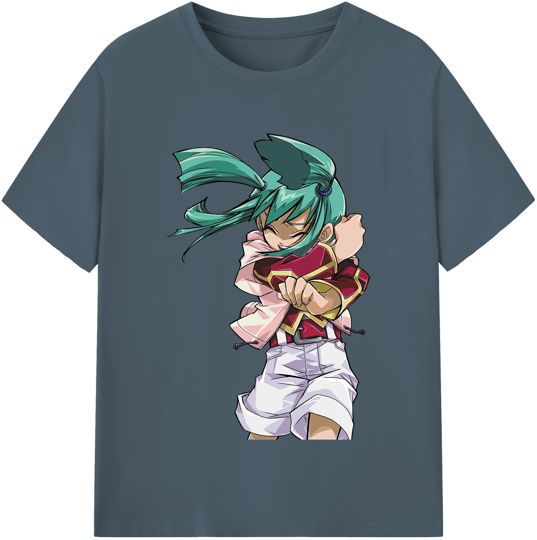 （画像用） 遊☆戯☆王 Yu-Gi-Oh! 綿100％半袖Tシャツ（フロントプリント）